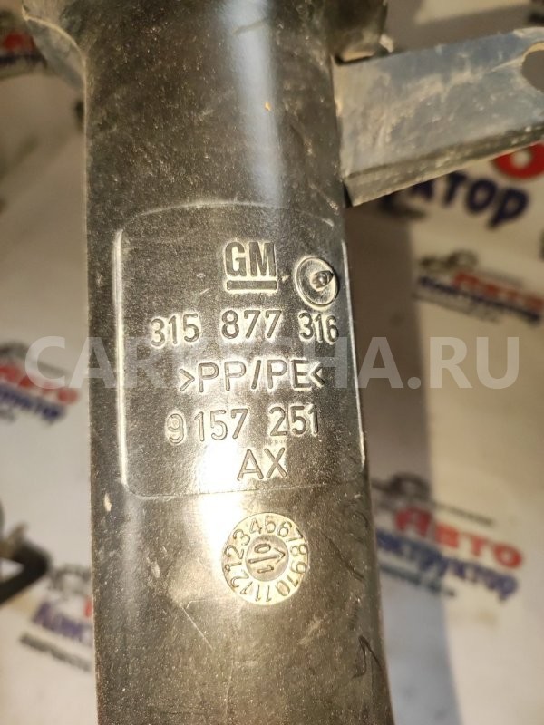 патрубок воздухозаборника Opel Omega 