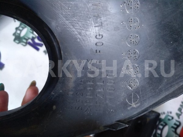 Решетка в бампер Mitsubishi Lancer 