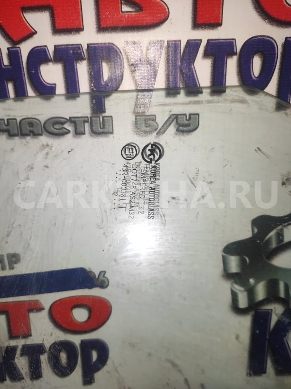 Стекло двери Hyundai Solaris 