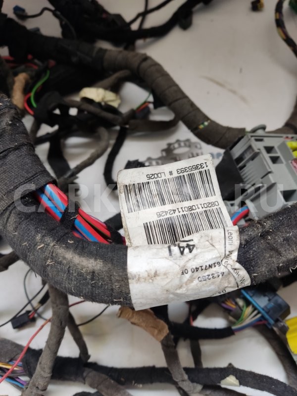 проводка панели Opel Astra 