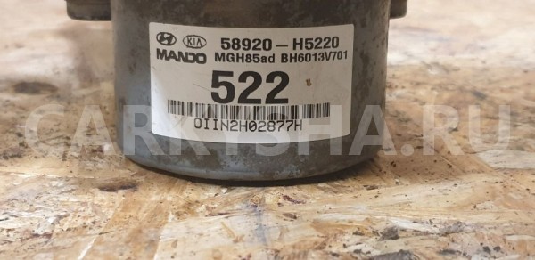 Блок ABS Hyundai Solaris G4LC 2019 Hyundai Solaris оригинальный номер 58920H5220