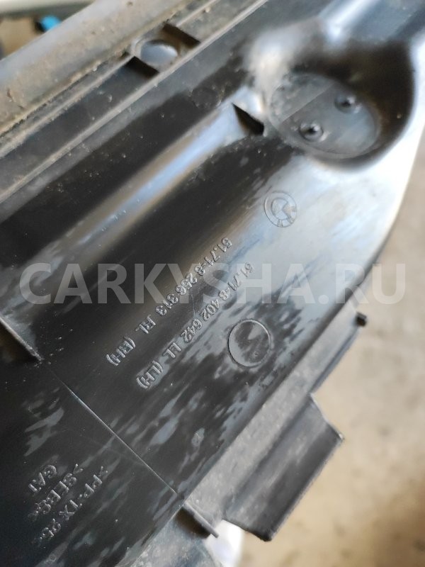 Жабо (решетка под лобовое стекло) BMW X5 