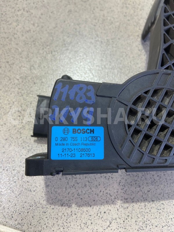 Педаль газа Ваз 2114 2112 год ВАЗ (Lada) 2114 оригинальный номер 0280755113