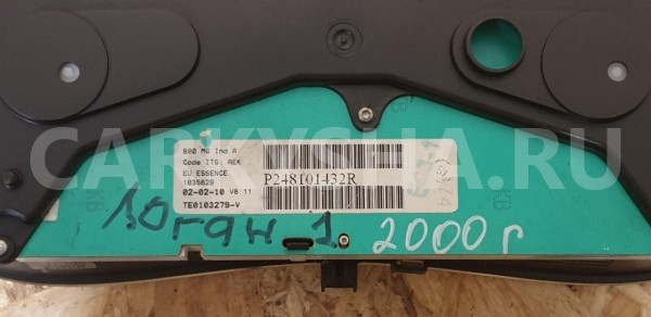 Панель приборов Renault Logan 1 P248101432R Renault 20 оригинальный номер P248101432r