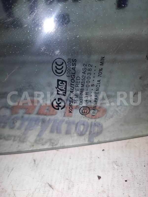 Стекло двери Hyundai Sonata 