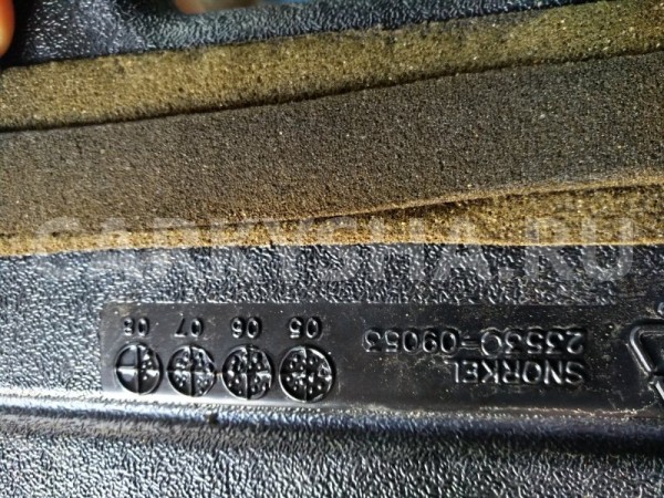 Воздухозаборник Ssang Yong Kyron 