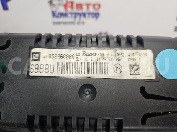 Информационный дисплей Chevrolet Cruze 