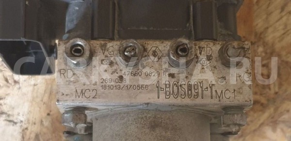 Блок ABS RENAULT LOGAN 2 Renault 18 оригинальный номер 476600829