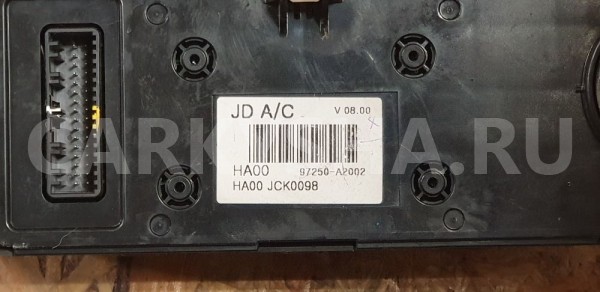 Блок управления отопителем Киа Сид Kia Cee'd оригинальный номер 97250a2002