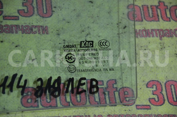 Стекло боковое Chevrolet Lacetti 