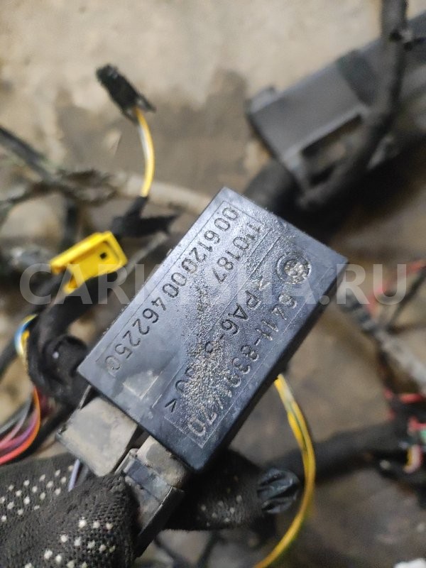 проводка двс мотора торпедо салона багажника пневмы BMW X5 