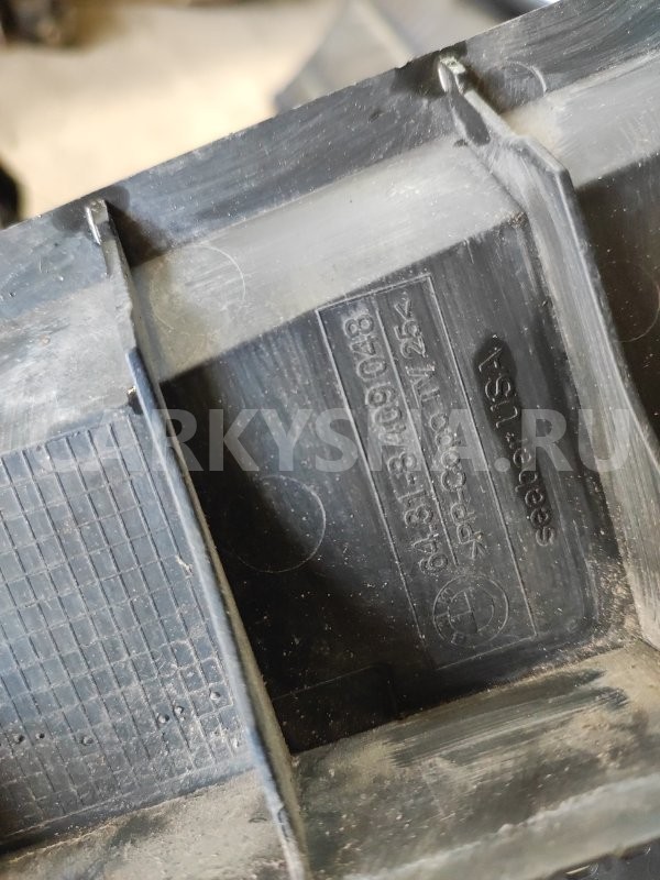 Жабо (решетка под лобовое стекло) BMW X5 